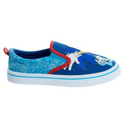 Big Boys Sonic the Hedgehog Slip-On Canvas Fashion Sneakers