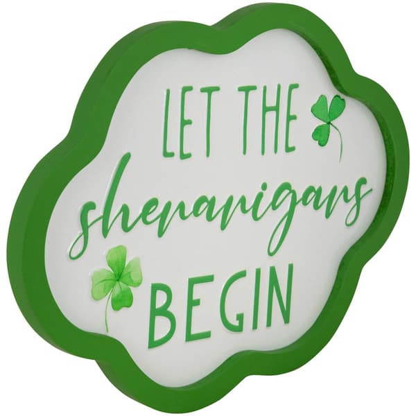 Northlight Seasonal Shenanigans St. Patrick''s Framed Wall Sign