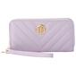 Womens Sasha Quilted Zip Around Wallet - image 1