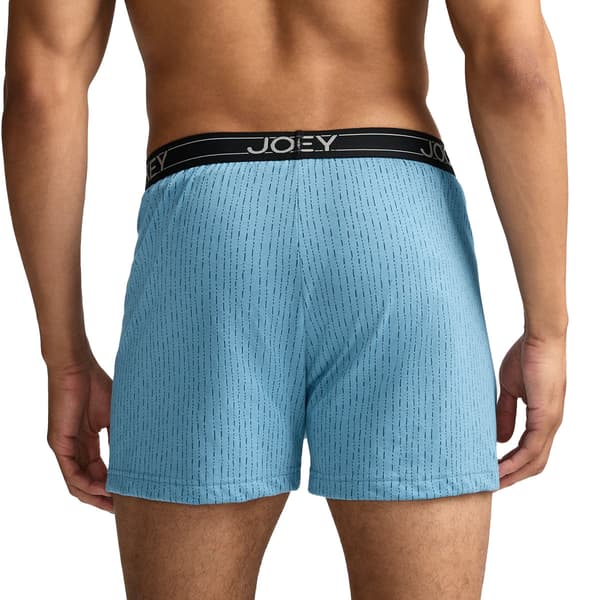 Mens Jockey® ActiveBlend® Knit Boxers - Rain Stripe