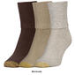 Womens Gold Toe&#174; 3pk. Bermuda Turn Cuff Socks - image 3