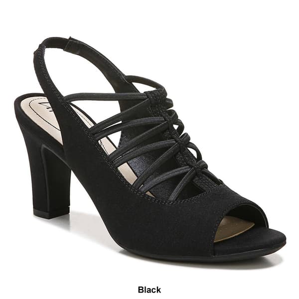 Womens LifeStride Cabaret Peep-Toe Heels