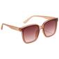 Womens Circus by Sam Edelman Full Lens Rectangle Sunglasses-Nude - image 1