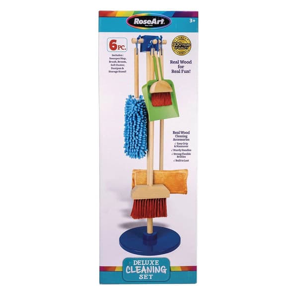 Cra-Z-Art(tm) RoseArt Wooden Fun to Clean Set - image 