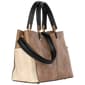 DS Fashion Small Double Handle Colorblock Satchel - image 2