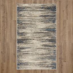Mohawk Home Furie Stripe Light Grey Area Rug