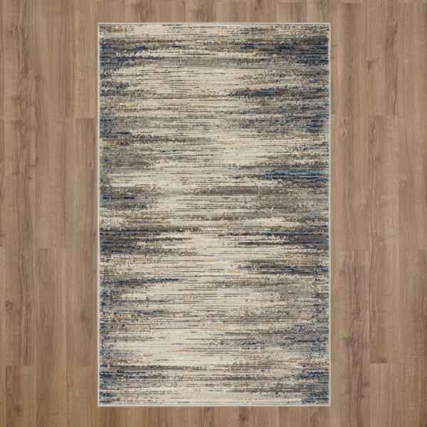 Mohawk Home Furie Stripe Light Grey Area Rug - image 