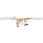 Betsey Johnson Golf Charm Pearl Strand Bracelet - image 4
