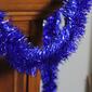 Northlight Seasonal 50ft. Lavish Blue Foil Tinsel Garland - image 2
