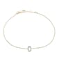 Diamond Classics(tm) 1/20ctw. Diamond Initial C Bracelet - image 1