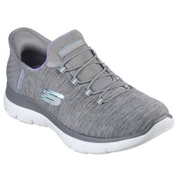Womens Skechers Summits Dazzling Haze Slip-Ins(R) Athletic Sneakers