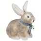 Northlight Seasonal Plush Rabbit with Blue Bow Easter Figurine - image 4