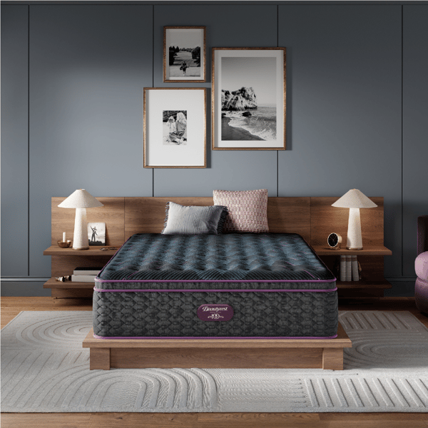Beautyrest World Class Level Three Medium Pillow Top Mattress -Q