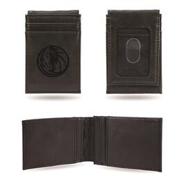 Mens NBA Dallas Mavericks Faux Leather Front Pocket Wallet