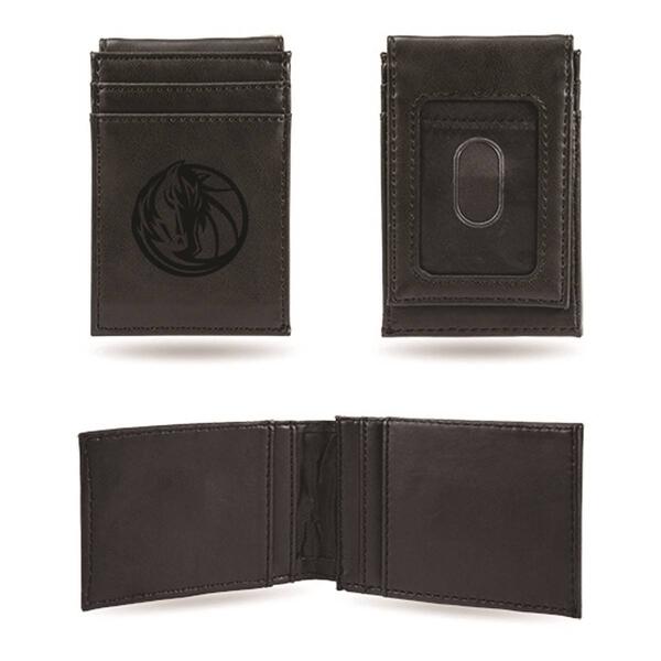 Mens NBA Dallas Mavericks Faux Leather Front Pocket Wallet - image 