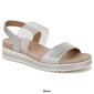 Womens LifeStride Zing Open Toe Wedge Sandals - image 6
