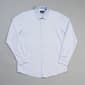 Mens Nautica Slim Fit Printed Dress Shirt - Navy - image 1