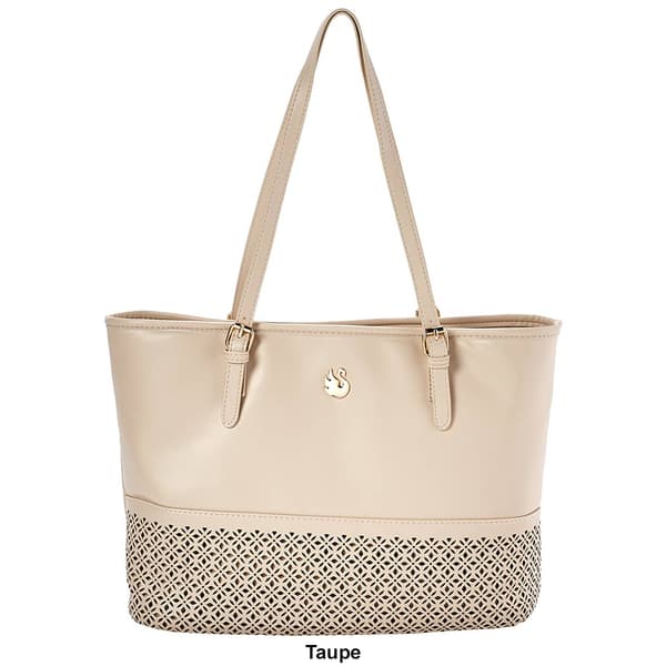 Gloria Vanderbilt Laser Cut Tote