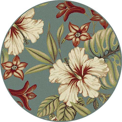 Tayse Capri Tracy Seafoam Area Rug - 5'3 - image 