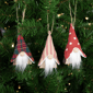 Northlight Wooden Gnomes Christmas Ornaments - Set of 3 - image 3