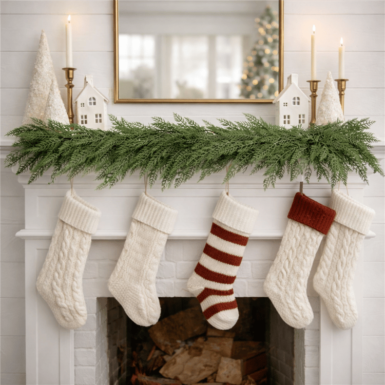 Melrose 6ft. Fresh Touch Cedar Garland