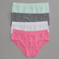 Girls (7-14) Rene Rofe(R) 4pk. Mila Seamless Hipster Underwear - image 1