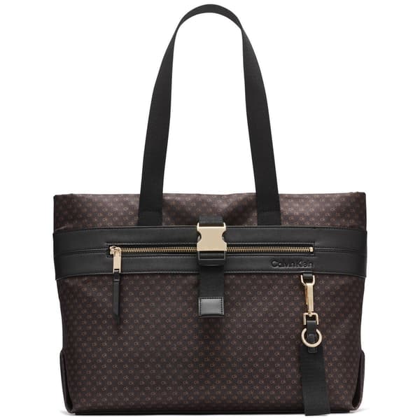 Calvin Klein Elora Tote - Brown/Khaki