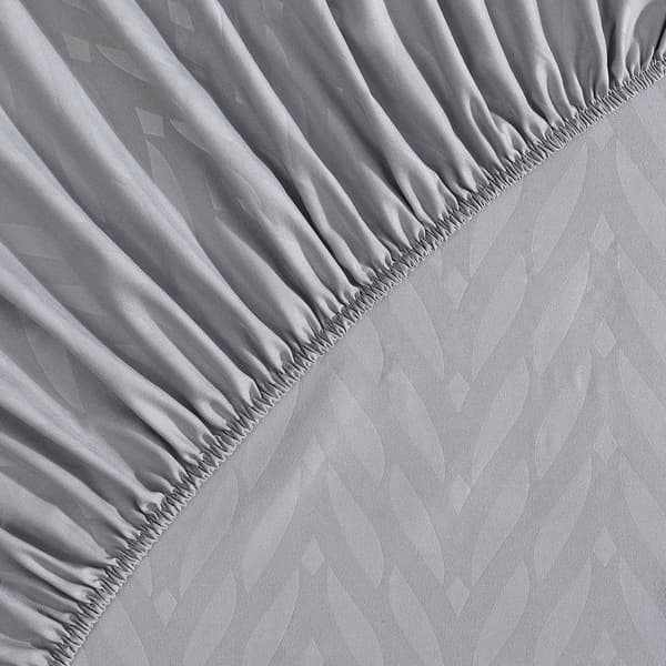 Perry Ellis Portfolio Herringbone 6pc. Embossed Stripe Sheet Set