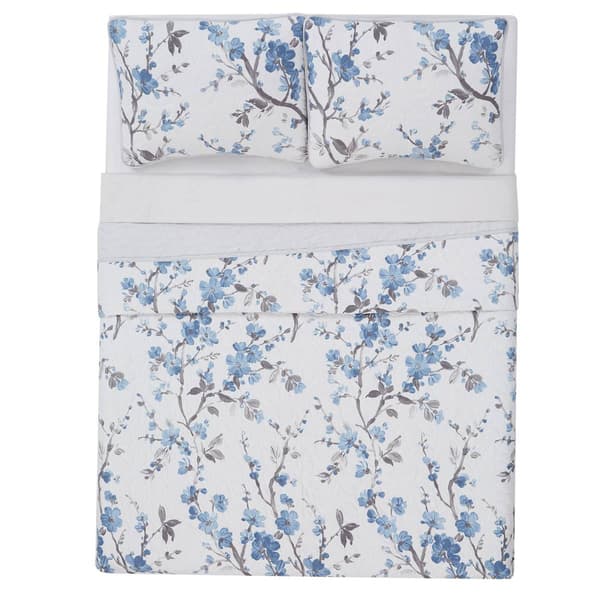 Cannon Kasumi Floral Print Quilt Set