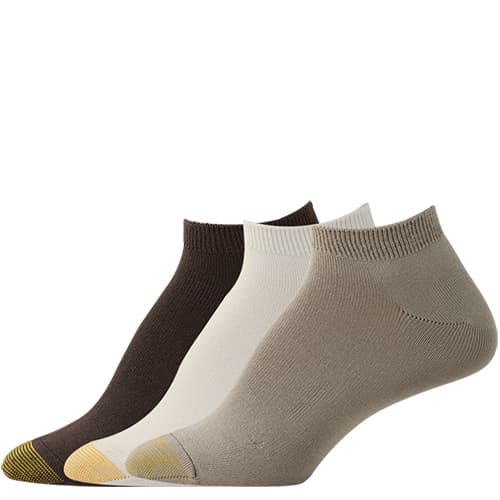 Womens Gold Toe® 3pk. Ultra Soft Le Grand Low Cut Socks