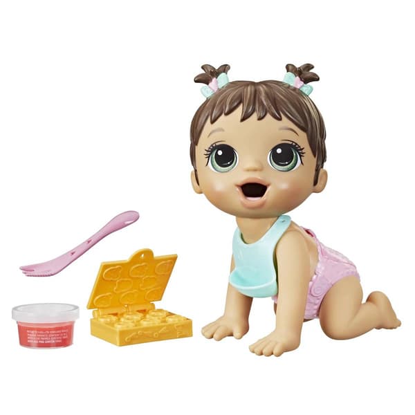 Baby Alive Brown Hair Lil Snacks Doll