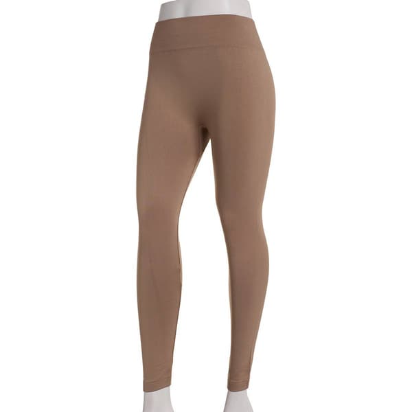 Womens Runway Ready Fleece Lined High Waist Solid Leggings