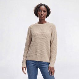 Womens Architect(R) Long Sleeve Chenille Thermal Sweater