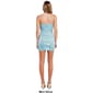 Juniors Crystal Doll Fairy Dust Tulip Hem Sheath Dress - image 3
