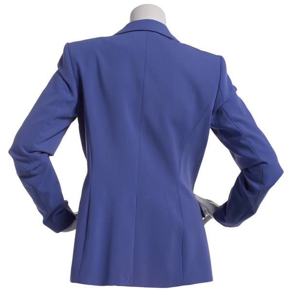 Womens Calvin Klein Long Sleeve One Button Jacket w/Hardware