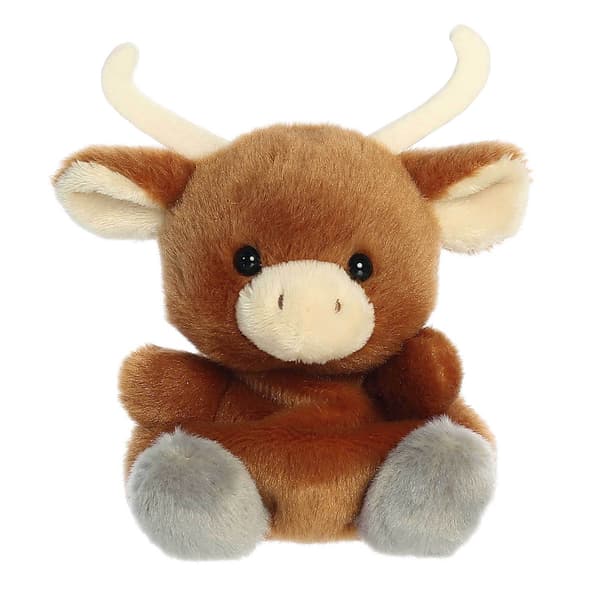 Palm Pals(tm) 5in. Landon Longhorn(tm) Eco Friendly Plush Beanie - image 