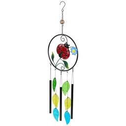 Northlight Seasonal Ladybug Dreamcatcher Garden Windchime