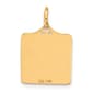 Gold Classics&#8482; 14kt. Blue Birth Certificate Charm - image 3