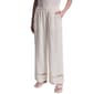 Womens DKNY Jeans Gauze Mid Rise Pull On Ankle Pants With Lace - image 1