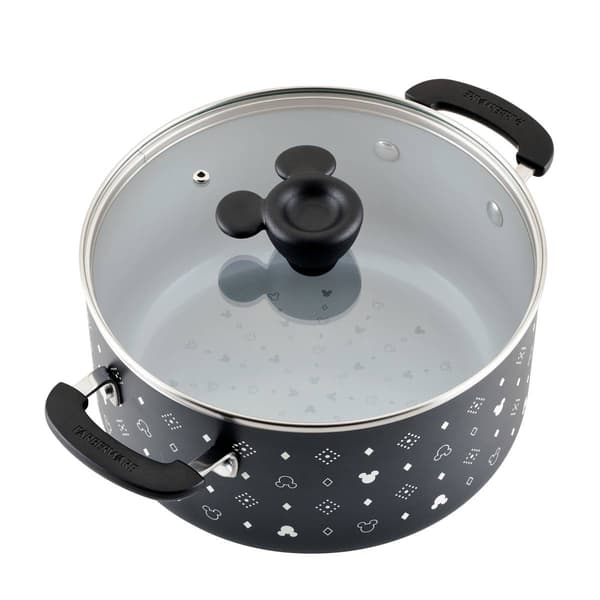 Farberware® Disney Monochrome 5.5qt. Ceramic Nonstick Stockpot