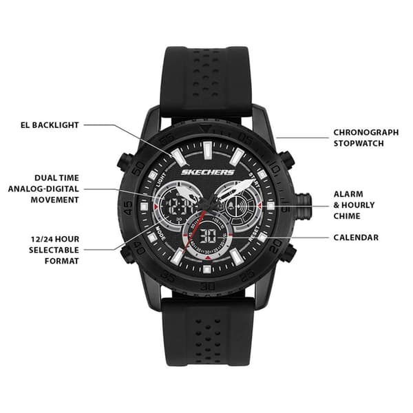 Mens Skechers Truxton Analog Digital Watch - SR5156