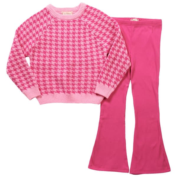 Girls &#40;7-12&#41; BTween&#40;R&#41; Chenille Fashion Sweater & Rib Leggings - image 