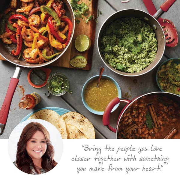 Rachael Ray 10pc. Cucina Porcelain Enamel Nonstick Cookware Set