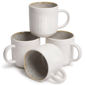 Sango Anderson Reactive Cream 16.5oz. Coffee Mugs - Set of 4 - image 1