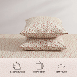 Laura Ashley® Sweet Success Percale Sheet Set