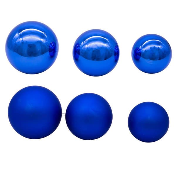 Kurt Adler 60-80mm 20pc. Shiny & Matte Balls Ornament Set
