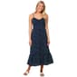 Juniors No Comment Polka-Dot Button Front Midi Dress - image 1