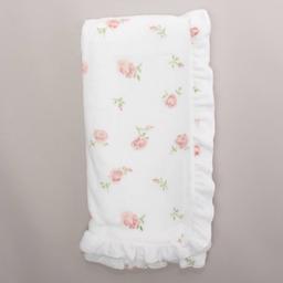 DreamKids(tm) Rose Ruffle Baby Blanket