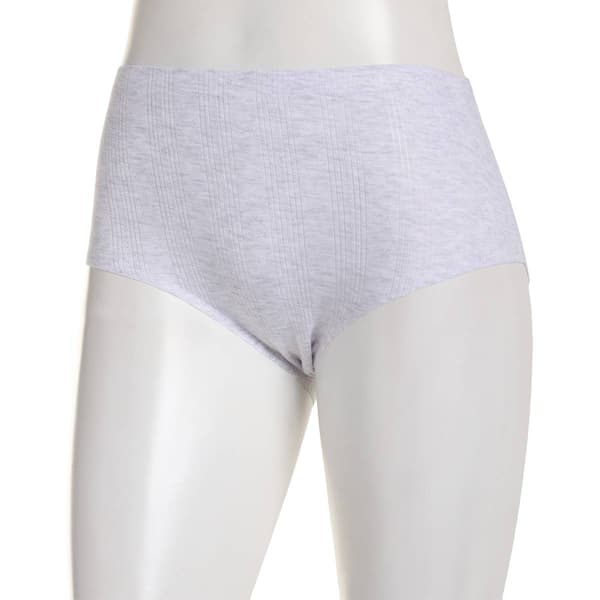 Womens Laura Ashley Pointelle Laser Brief Panties LS8350LN