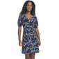Womens Tommy Hilfiger Short Puff Sleeve Floral A-Line Dress - image 1